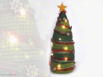 Deko- CHRISTBAUM – Häkelanleitung