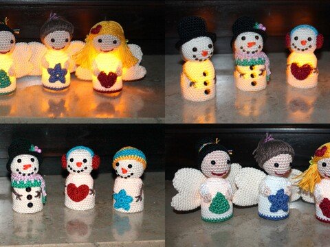 Crochet a Christmas Set – Five Glowing Figures (EN & DE)