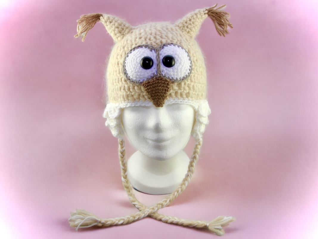 Mütze Schneeeule Hedwig - Häkelanleitung - Bild 3