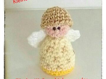 Häkelanleitung kleines Engelchen als Baumschmuck / Schutzengelchen