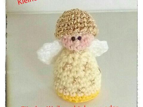 Häkelanleitung kleines Engelchen als Baumschmuck / Schutzengelchen 