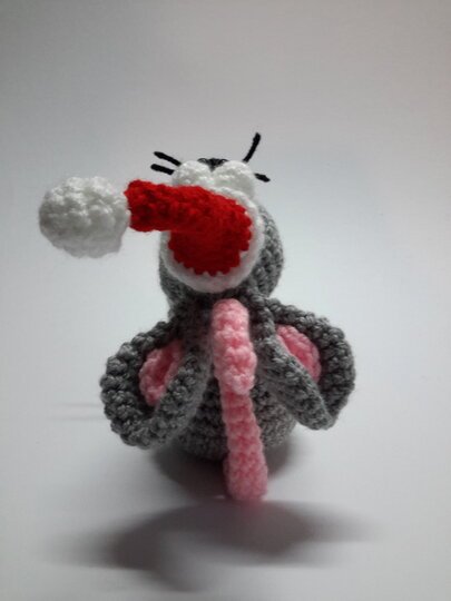 Häkelanleitung Weihnachtsmäuschen, Weihnachten, Amigurumi