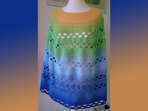 Scheherazade - Häkelponcho für Anfänger