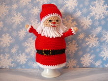 Häkelanleitung Weihnachtsmann Eierwärmer