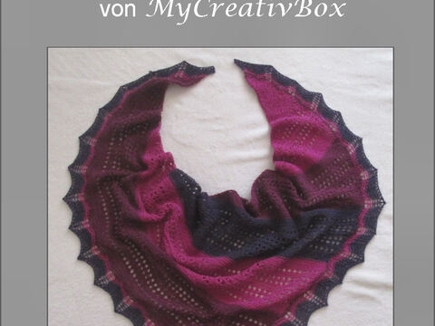 Tuch "Savannah" groß, gestrickt