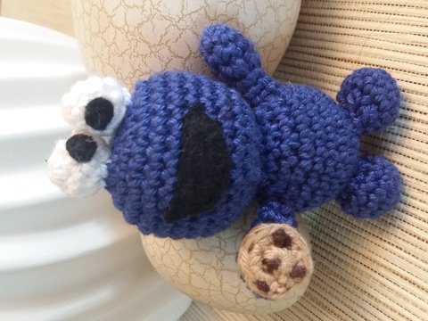 Krümelmonster Amigurumi Anleitung