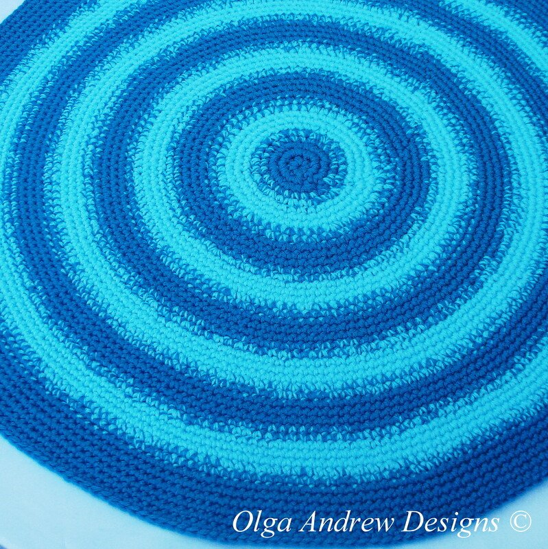 Round rug crochet pattern 041 - Image 2