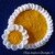 Camomile/daisy doily and coasters crochet pattern 053