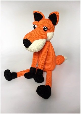 Amigurumi Fox crochet pattern PDF tutorial