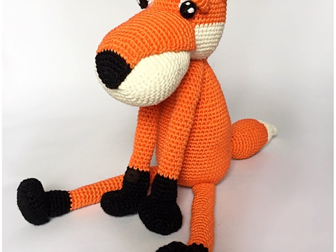Amigurumi Fusch häkelanleitung PDF tutorial