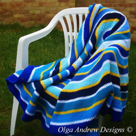 Round blanket/shawl/wrap crochet pattern 046
