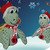 Adventskalender Tiere, Meeres-Schildkröte- gehäkelt von Dadade 