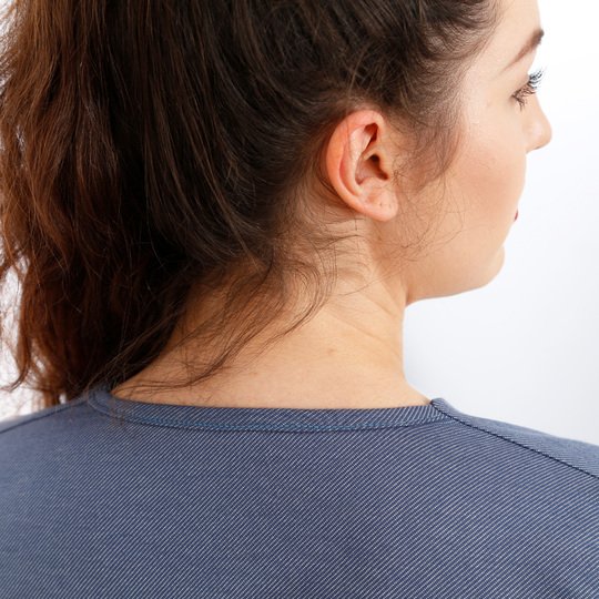 FrauVilma - Jerseykleid in Wickeloptik