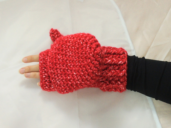 Handschuh-Stulpen Häkelanleitung