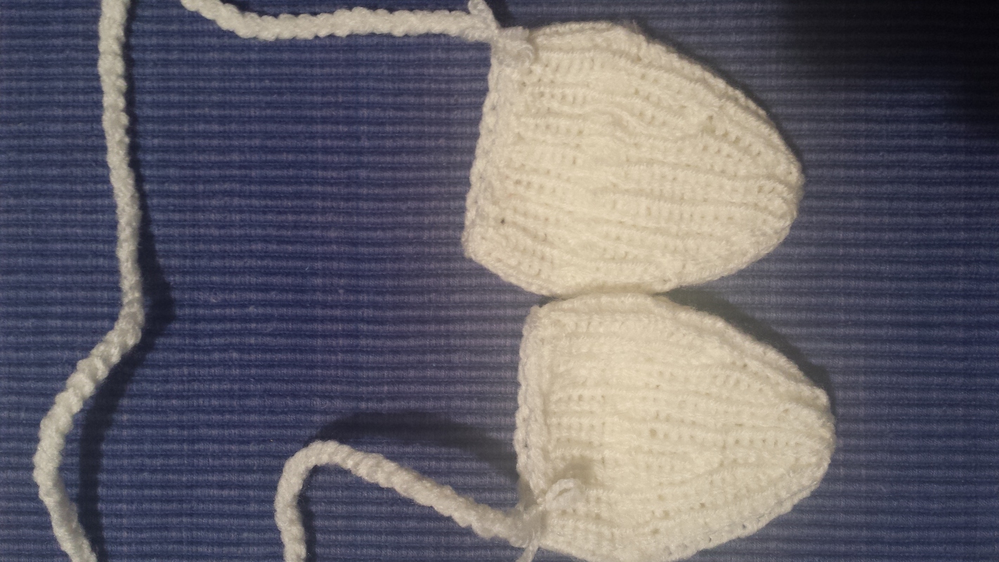 Anleitung kleine Fäustlinge für`s Baby