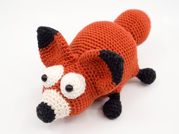 Amigurumi Fox Crochet Pattern - "The Chubby Fox"