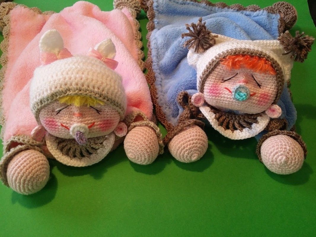 Anleitung Amigurumi Kuschelweiche Babys Mädchen & Junge 39 cm Groß - Bild 5