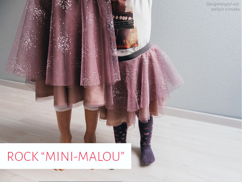 Stufenrock Mini-Malou Gr. 92 - 164