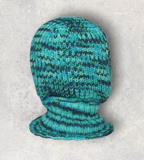 Strickanleitung Schalmütze, Schlupfmütze, ca. 4 - 8 Jahre    #117