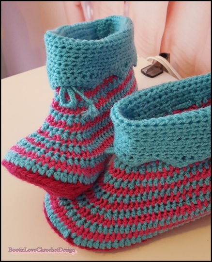 Trendy Zacken-Bootie-Stiefel-Hausschuhe-Gr.35 bis 42 