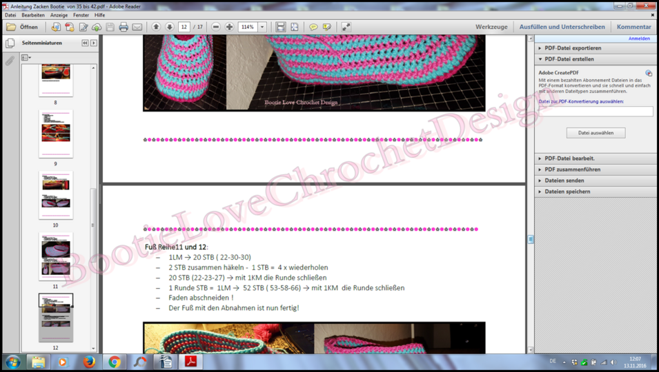 Trendy Zacken-Bootie-Stiefel-Hausschuhe-Gr.35 bis 42 