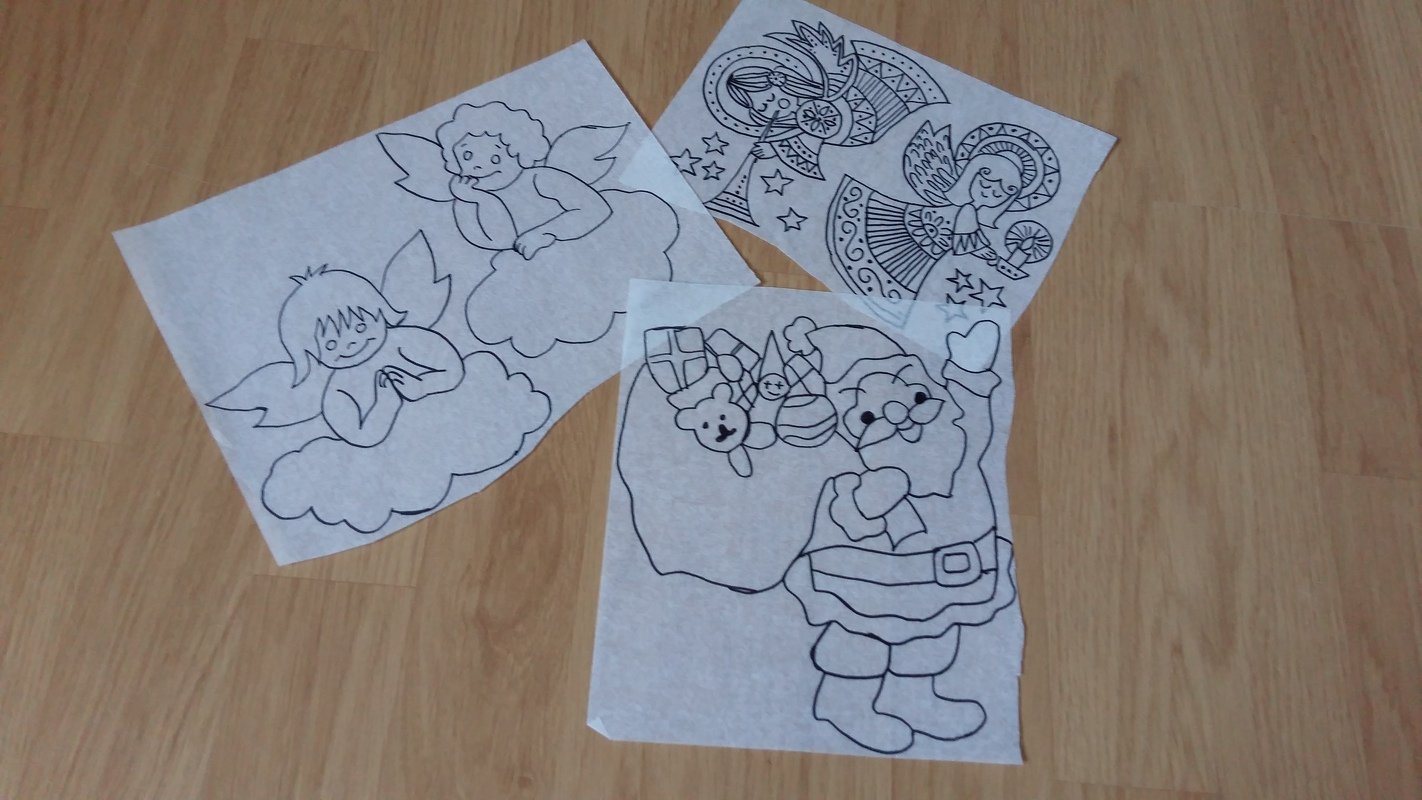 Weihnachtliche Vorlagen ,  Engel 