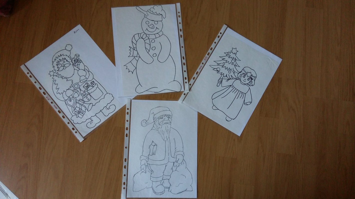 Weihnachtliche Vorlagen , Nikolaus