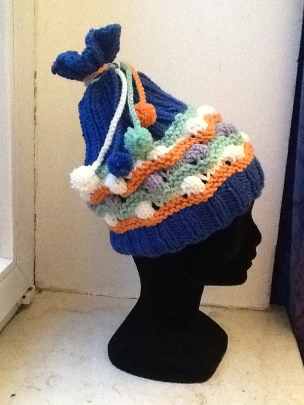 einfache   Mütze „Bommelchen“ - Bild 4