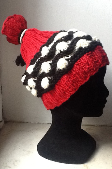 einfache   Mütze „Bommelchen“