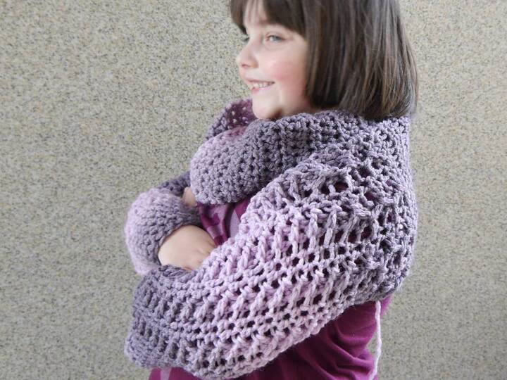 Ärmelschal Flow - kuschelig - Häkelanleitung für Anfänger
