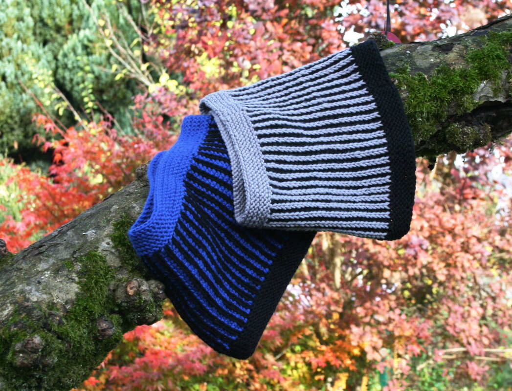 Strickanleitung Cowl für Sie &amp; Ihn im Halbpatent