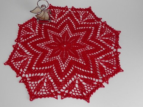 Häkeldeckchen Sternstunde