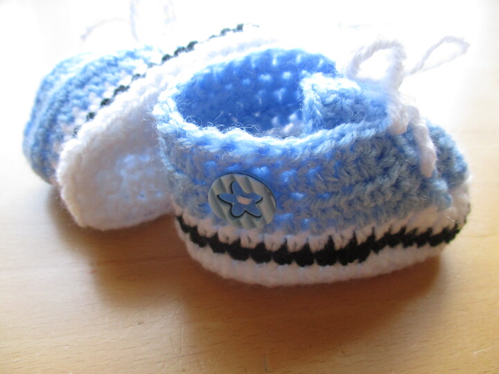 Baby Schühchen Chucks in Gr. 15/16 für Babys bis ca. 6 Monate