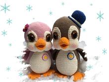 Pinguine Sally und Buck Häkelanleitung Amigurumi