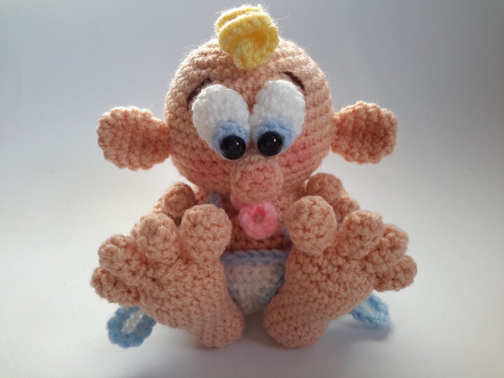 Häkelanleitung Baby Knirpsi