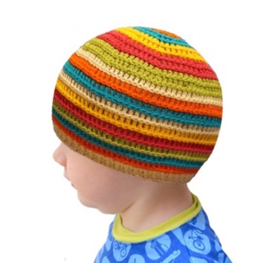 Häkelanleitung: "Rippenmütze 1" 0-12 Monate