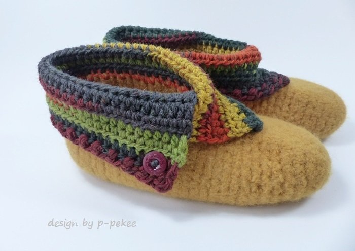 MeiHomies gehäkelte Filzschuhe für Klein & Groß Gr. 20-47 - Bild 4