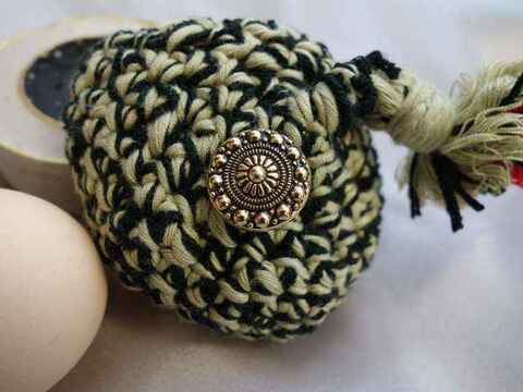 Eierwärmer Prinz Charles - Häkelanleitung