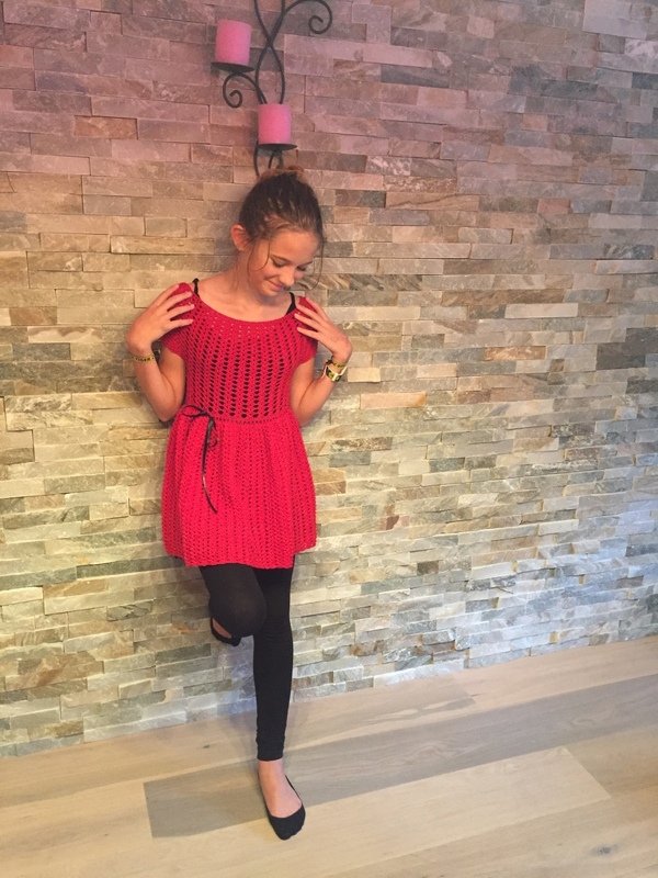 Häkelanleitung Kleid "Zauber" - Bild 5