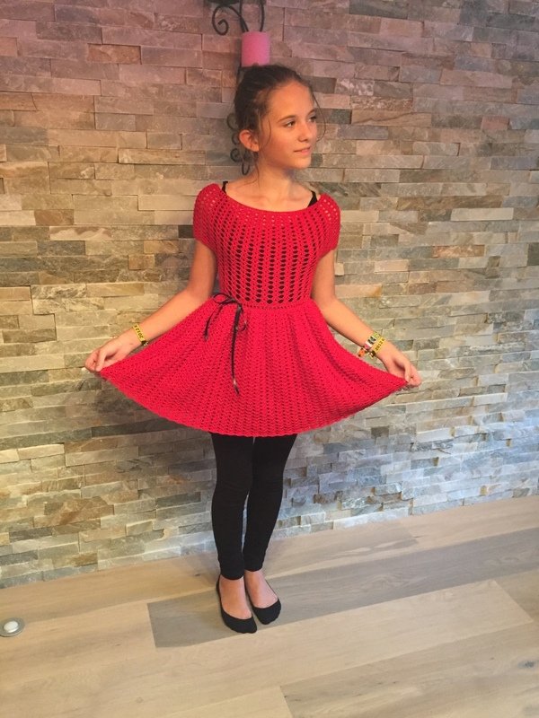 Häkelanleitung Kleid "Zauber" - Bild 3