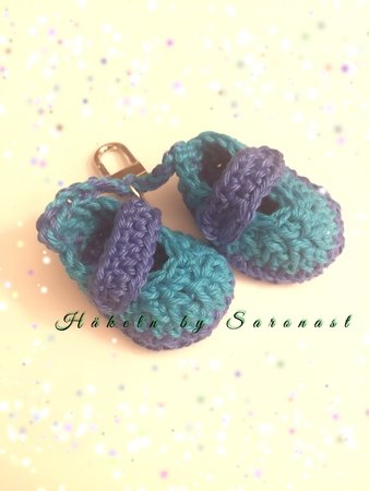 Crochet pattern for "Baby Shoes"