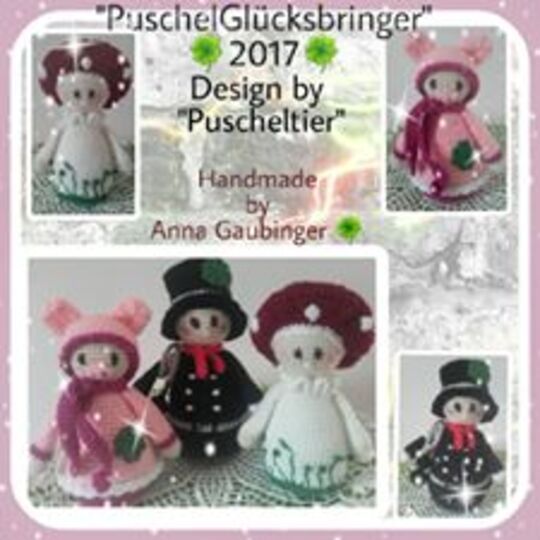 Häkelanleitungen Glücksbringer by Puscheltiere