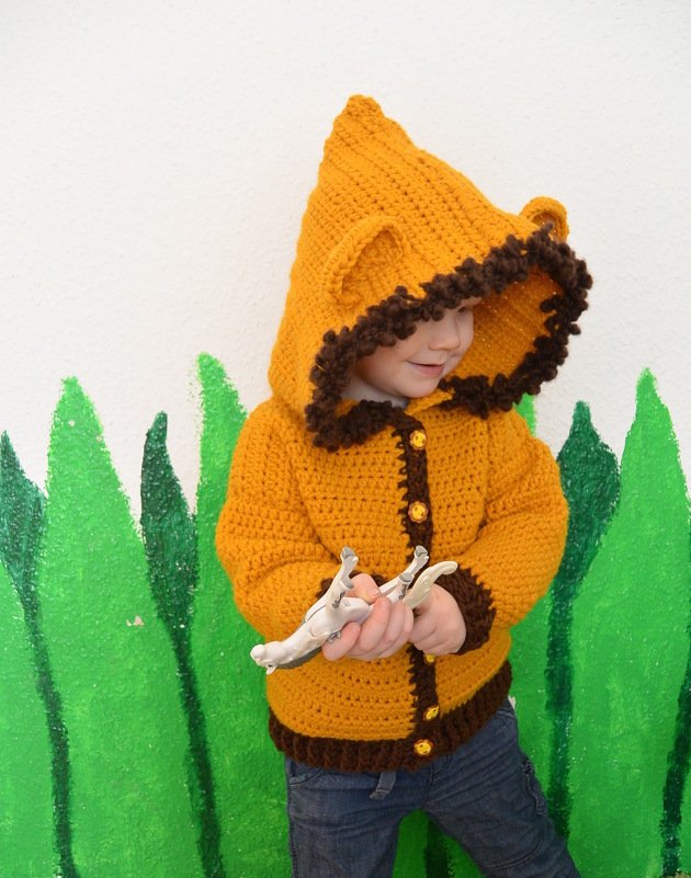 E-Book „Lion-Jacket" size newborn up to age 8 years - Image 4