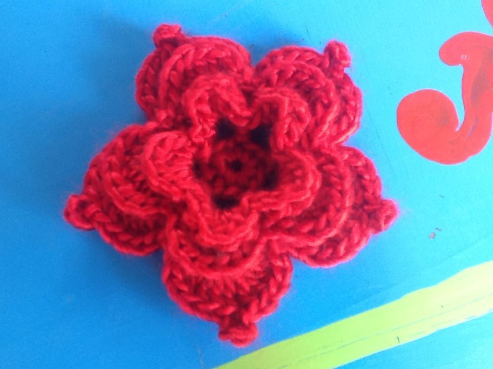 Dreistöckige Lieblingsblume Rose