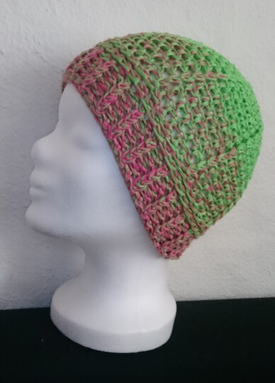 Väterchen Frost - Häkelanleitung Mütze in 2 Garnstärken