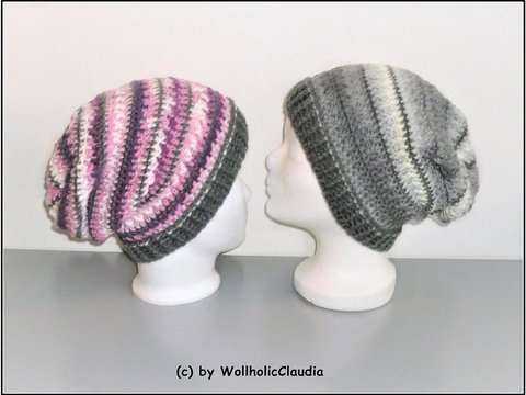 Häkelanleitung Beanie Sie + Er