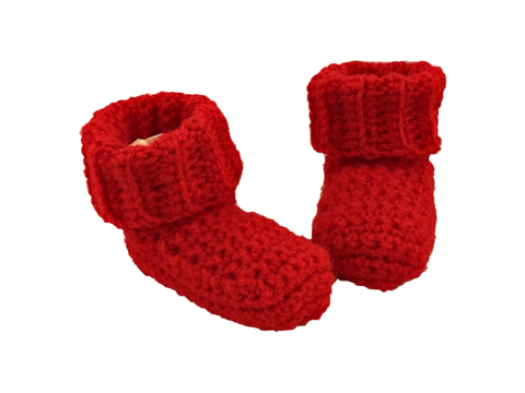 Babyschuhe häkeln 