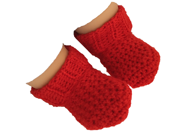 Babyschuhe häkeln 