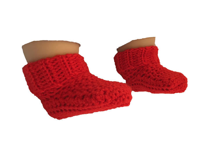 Babyschuhe häkeln 