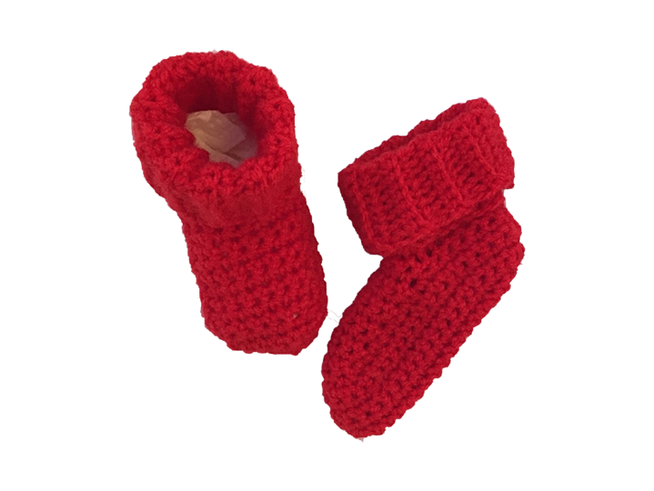 Babyschuhe häkeln 